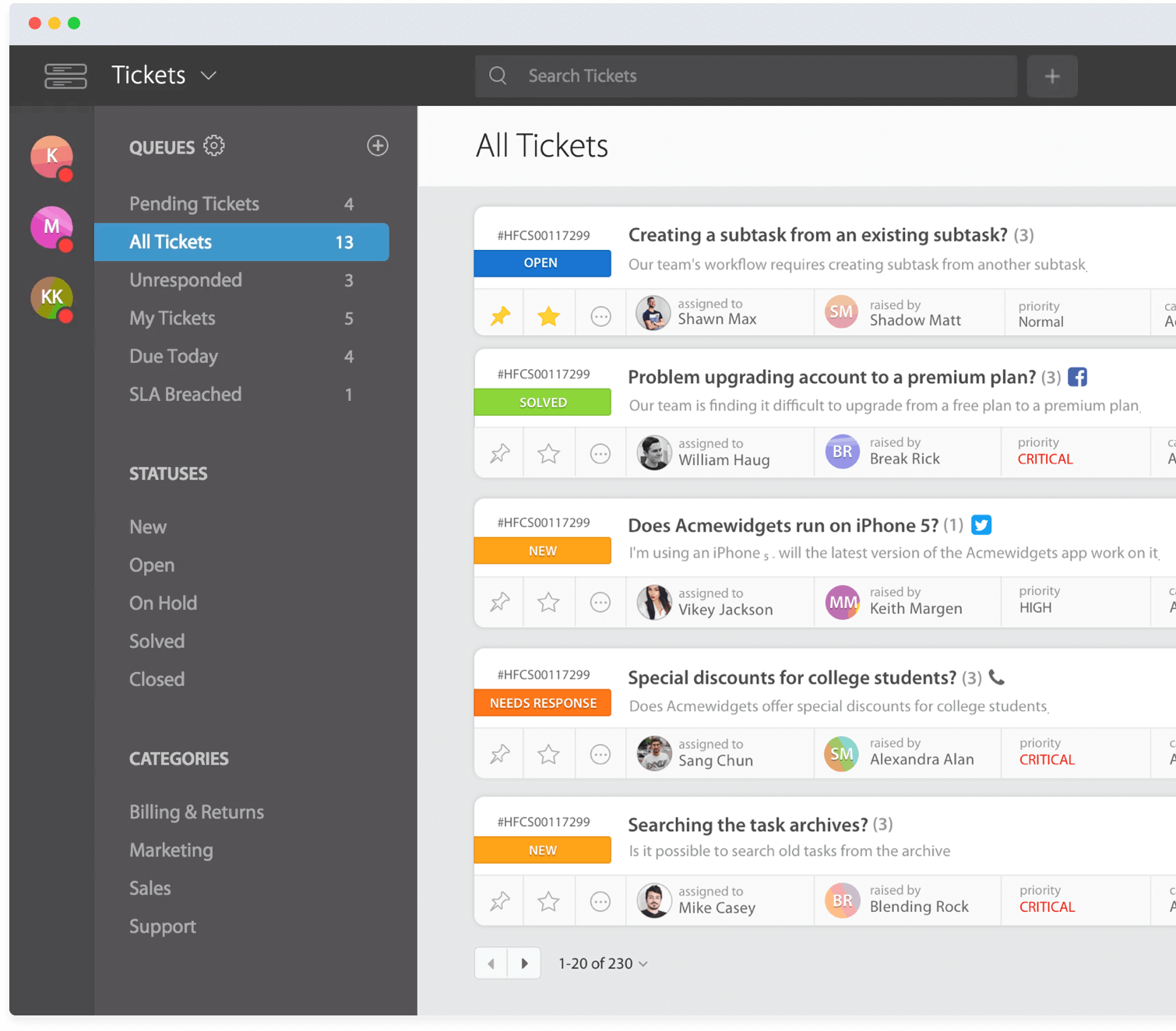 New Ticketing System